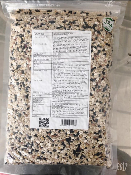 Hỗn hợp ngũ cốc 16 loại hạt Tawaraya (1kg)